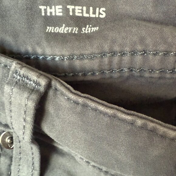 SOLD-Men's AG 'The Tellis' Gray Modern Slim 31x34-SOLD - Picture 6 of 11